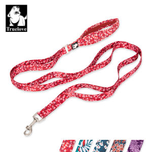 TRUELOVE Floral Dog Leash Extra Traffic Control Pet Leash with Soft Padded Handle Puppy Pet Lead Strong Pet Leashes for Small Medium Large Dogs