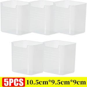 10/20 ชิ้น กล่องเก็บของข้างตู้เย็น / กล่องใสสำหรับเก็บอาหารสด / กล่องจัดระเบียบประตูตู้เย็น / กล่องสำหรับแยกผัก ผลไม้ และเนื้อสัตว์สำหรับห้องครัว