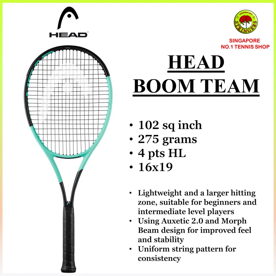 Head Boom Team Tennis Racket | Lazada Singapore