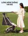 Xe đẩy du lịch gấp gọn cho bé Kinderkraft nằm ĐỨC đi máy bay siêu nhẹ, tải trọng 50kg, dễ dàng gấp gọn bằng 1 tay. 