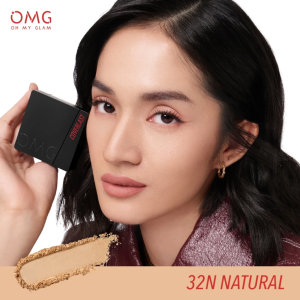 OMG OH MY GLAM Coverlast Two Way Cake SPF 20 PA+++ 12g - Bedak Padat Kontrol Minyak Hingga 8 Jam