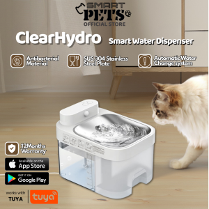 Smart Pets Clear Hydro Smart Water Dispenser with App Control (3L)