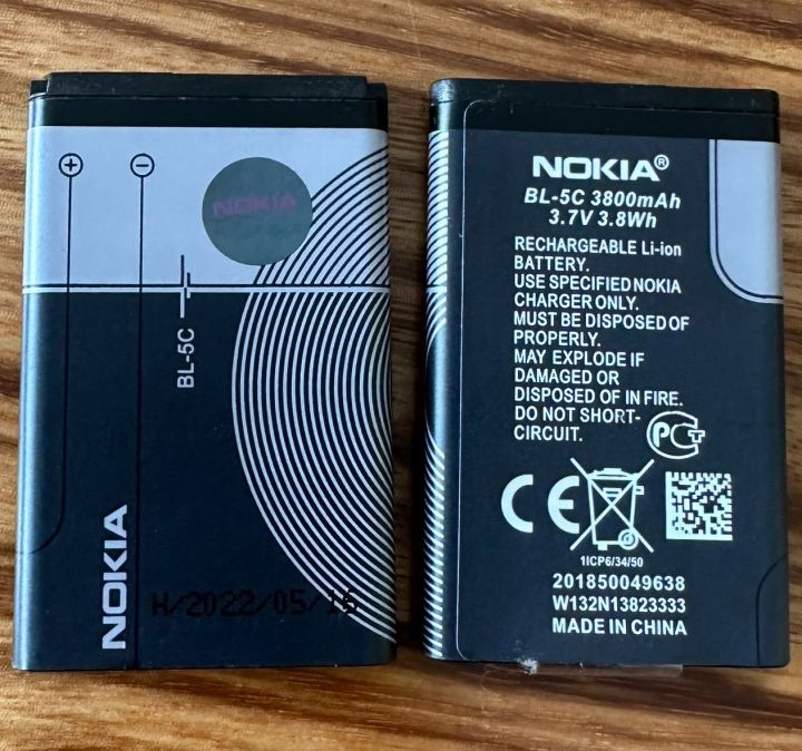 [HCM]Pin Nokia BL 5C dung lượng 3800mAh ( 2ic Chống Phù)(Shop Có Hướng ...