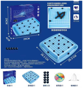 Đồ Chơi Cờ Nam Châm Từ Tính Đồ Chơi Trí Tuệ Montessori Tăng Cường Khả Năng Ghi Nhớ Sự Tập Trung Cho Trẻ