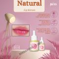 JIERA Natural Lip Serum 15ml - Pelembab bibir,Serum with Vitamin C Extra Mencerahkan,Lip serum bibir mencerahkan,serum bibir Jiera Official Shop,pelembab bibir kering dan hitam,Pemerah bibir cewek permanen (COD. 