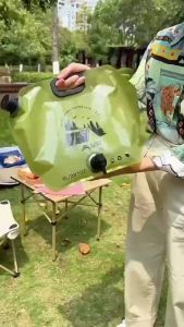 2PC 5/8L Water Bag Camping Hiking Travel Portable Water Storage Bag/Beg Simpan Air Mudah Alih khemah