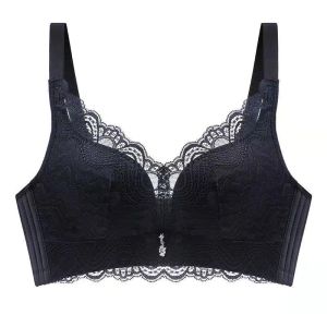 Maniyun 100% Original Lace Latex Bra Non-wired Comfort Adjustable Push Up Bra Women Lingerie 原装高质量