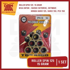Roller Spin 125 15 gram (TOKAIDO) Peloran Vanbelt Batu Timbangan Loller Roler Weight Set Racing