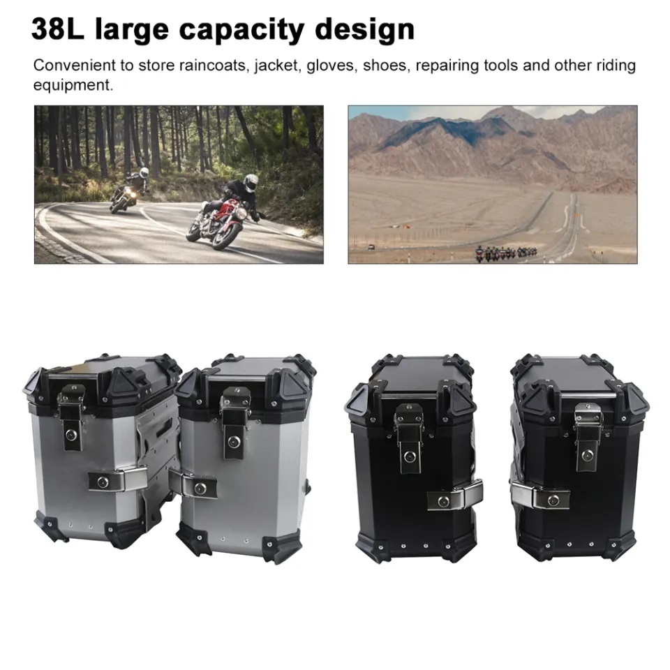 ROCKBROS Motorcycle Helmet Bag 20-35L Extensible Storage Bag Waterproof Saddle Bag Hard Shell Rider Backpack I2392100419 - View #4