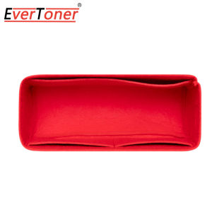 EverToner Felt Cloth Insert Bag Organizer for Balenciaga Le City Bag Portable Cosmetic Bags Liner Bag Makeup Handbag Organizer Travel Inner Purse Bag Accessories