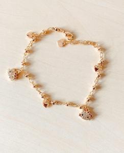 Gelang Anak Hello Kitty Head Gold