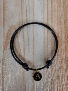 Gelang Couple Inisial Nama Epoxy | Gelang Inisial Nama Charm Epoxy