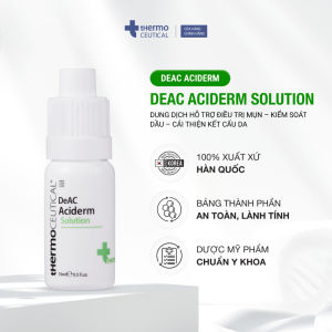 tHermoCEUTICAL DEAC ACIDERM SOLUTION - Tinh chất hỗ trợ giảm mụn sưng viêm gom cồi 15ml