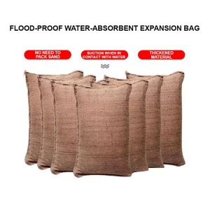 [PREMIUM QUALITY] 40*60cm Flood Bag Water Barrier Lightweight Reusable The Sand-Free Flood Control Automatic expansion