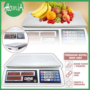 Timbangan Digital 40kg Double Display