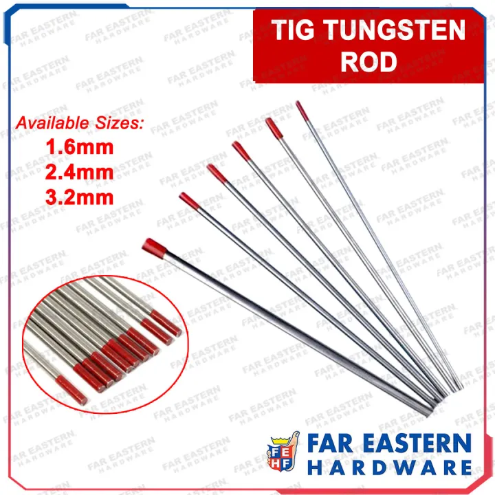 TIG Tungsten Rod 1.6mm | 2.4mm | 3.2mm (SOLD PER PC) | Lazada Philippines