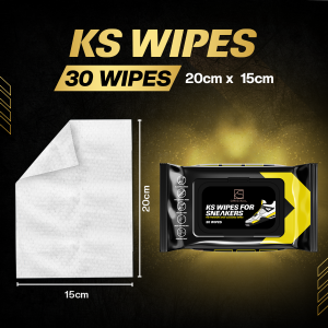 KS Wipes – Premium Sneaker Cleaning Shoe Wipes | Gentle Safe & Quick Easy White Shoes Wipes Cleaner KSORIGINAL
