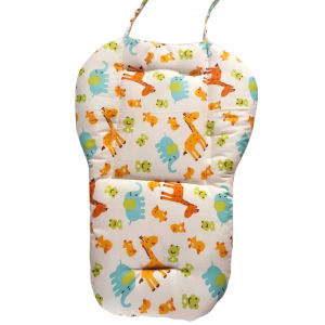 Baby Stroller Seat Pad Universal Baby Stroller High Chair Seat Cushion Liner Mat Cotton Soft Feeding Chair Pad Cover Protector