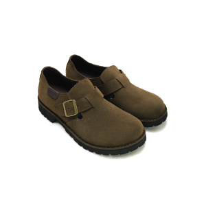 MANWOOD รองเท้าหนังแท้ เชคโก รุ่น CB197-41 สีน้ำตาล