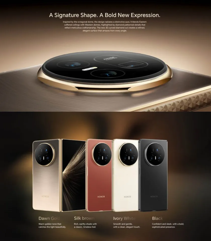 スマートフォン本体 HONOR Magic V5 Silk Brown 512GB Global HONOR Magic V5 Silk Brown 512GB Global