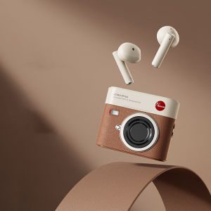 CCD Buds ชุดหูฟังบลูทูธไร้สายที่แท้จริง ลดเสียงรบกวน อายุการใช้งานแบตเตอรี่ IPX4 ชุดหูฟังสไตล์กล้องย้อนยุคกันน้ำแบบมืออาชีพ