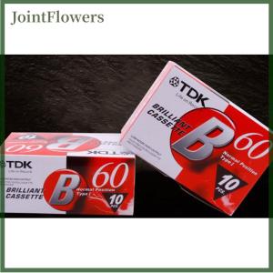 JointFlowers Standard Cassette Blank Tape Player Empty 60 Minutes Magnetic Audio Tape