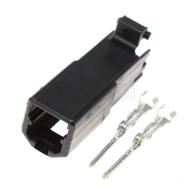10 Sets 2-Pin 1mm Male & Female Auto Connector Plugs With Terminals (For Radar/Probe Wiring)