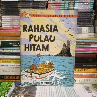 Buku Tintin Rahasia Pulau Hitam