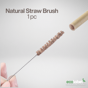 ECO-FRIENDLY NATURAL SISAL STRAW BRUSH biodegradable ecofriendly ecolabel compostable