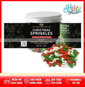 Bông Đường Trang Trí Giáng Sinh Noel Havafoodies Hủ - Christmas Sprinkles
