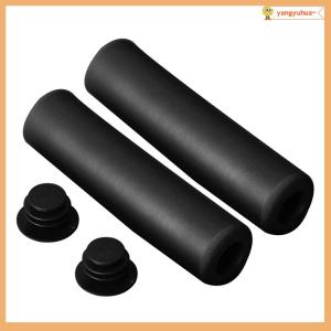 yangyuhua 1 cặp Silicone đi xe đạp xe đạp Grips ngoài trời MTB xe đạp leo núi tay lái Grips bao gồm chống trượt hỗ trợ mạnh mẽ Grips xe đạp phần