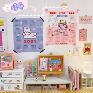 [HCM]Lịch Vạn Niên Dán Tường Siêu Dễ Thương 2021