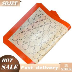 SDJZT Tấm silicone chống dính Lót nướng bánh mì Lót làm bánh ngọt Tấm làm bánh macaron Nhà bếp