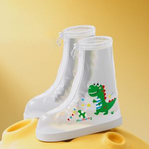 Baltra Kids Rain Boot Cover Waterproof Anti-Slip Rain Shoe Covers Thickened Soft Surface Cartoon Shoe Cover