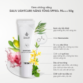 [Tặng nước tẩy trang 100ml] Kem chống nắng nâng tone Daliv Lightcare SPF50+ PA+++ 50g. 