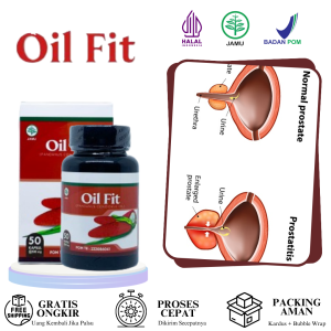 Obat Radang Prostat Prostatitis Kelenjar Prostat Bengkak Nyeri Panggul Sakit Saat Kencing Berdarah Nokturia Infeksi Saluran Kemih Dengan Oil Fit
