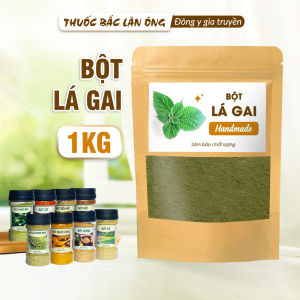 Bột lá gai 1kg bột làm bánh ít lá gai nguyên chất - Lãn Ông