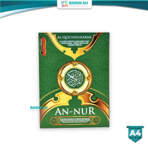 Alquran 30 Juz Lengkap Ukuran Besar An Nur A4 AlFatih Al Quran Terjemahan Perkata Tajwid Warna