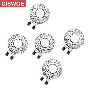 [COD] CISWGE SPORTS Golf Ball Mark with Golf Hat Clip Magnetic Outdoor Alloy golf marker supplies