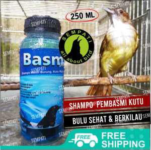 SEMPATI Basmi Kutu Sempati Obat Shampo Burung Pembasmi Kutu Untuk Burung Murai Kacer Kenari Lovebird Anis Cucak Branjangan Dll ZEROUC1