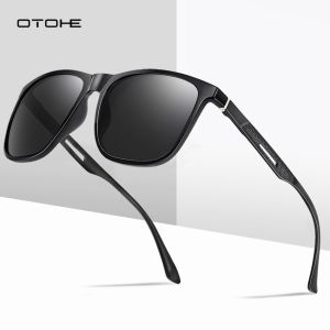 OTOHE Men Sunglasses TR90 Classical Fashion Glasses Polarized Sunglasses UV400 TAC Lens Sunglasses Outdoor Activities Sports Sunglasses Driving Fishing Racing Eyewear Sun Glasses