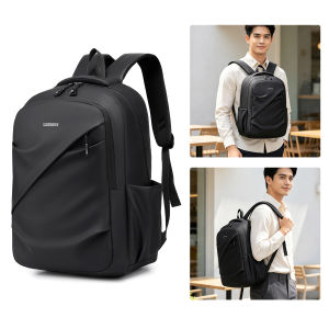 MENSPE Men Laptop Backpack Waterproof Leisure Travel Business Bag Multi Functional Large Capacity Student Computer Backpack Casual School Shoulder Bag