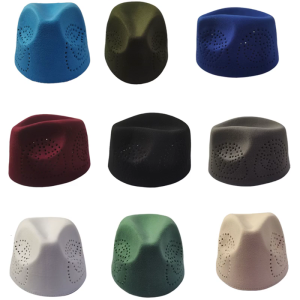 Stylish Men Worship Hat With Breathable Hollowed Design Perfect For Traditional And Modern Fashion Lookings