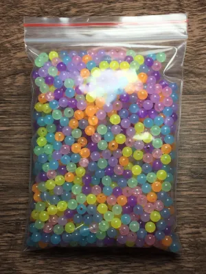 100 grams (Approx. 900 Pcs) 6mm DIY Beads Assorted Round Bead