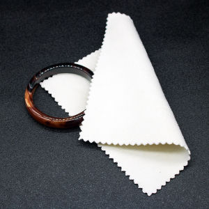 【20*20cm sheepskin】gold silver and diamond wiping cloth jewelry jade and jade cleaning and wiping cloth