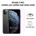 Cường lực Iphone 11 Pro chống ánh sáng xanh bảo vệ mắt full màn hình - Dán màn hình Iphone 11 Pro. 