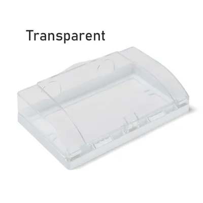 86 Type Socket Protection CoverSelf-adhesive Waterproof Protector Plug Cover Box For Bathroom