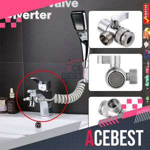 ACEBEST Stop Kran Cabang Toilet Kran Closet Kran Wastafel Kran Shower Sambungan Kran Wastafel JS-294