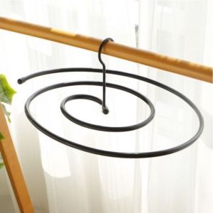 Round Spiral Hanger Stainless / Rotating Steel Drying Rack Balcony Bed Sheet Curtain Quilt Drying Rack Hanger Rack