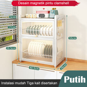 Lemari Piring Minimalis terbaru Rak Cuci Rak Piring Rak pembuangan sumpit mangkuk Rak Piring Dengan Aksesoris